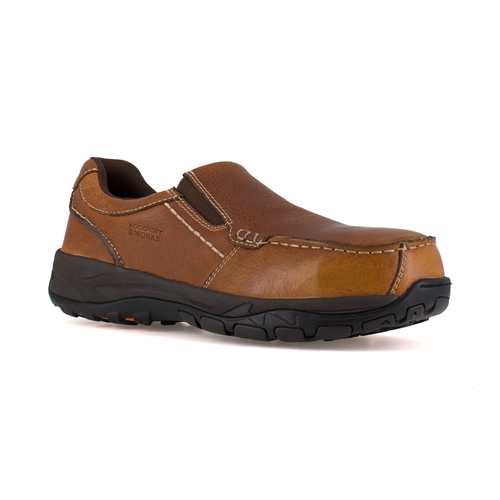 Rockport Primetime Casuals Work - RK5710 - Men's Brown Trutech Shoes