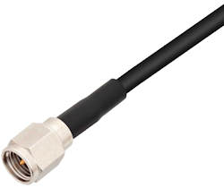 100 coax with SMA-male connector