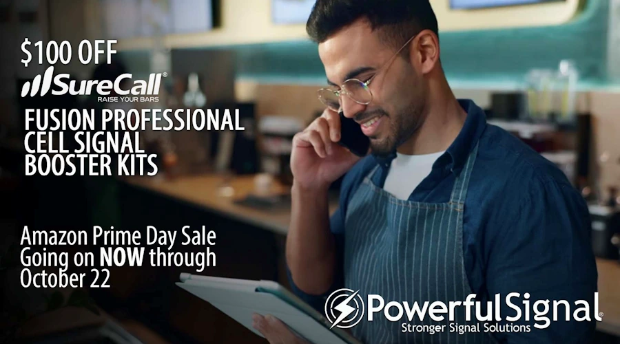 May Madness cell signal booster sale from Powerful Signal