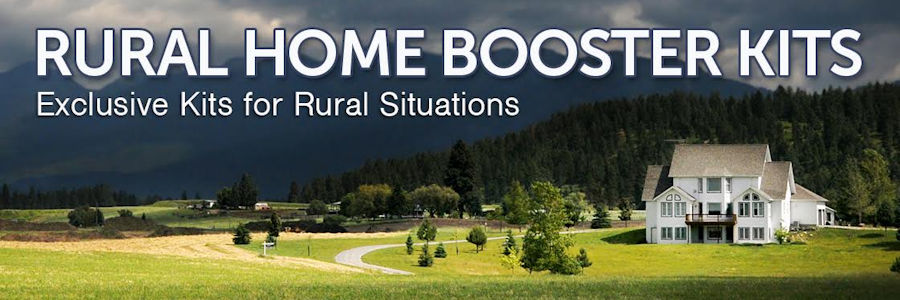 Rural home cell signal boosters from Powerful Signal