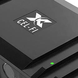 CEL-FI GO G32 cell signal booster logo and status light