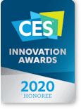 CES Innovation Awards 2020 Honoree badge