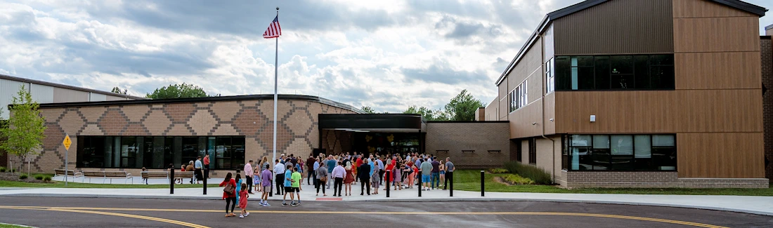 Entrance to an elementary school
