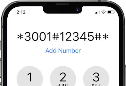 Dial *3001#12345#* to put an iPhone into Field Test Mode