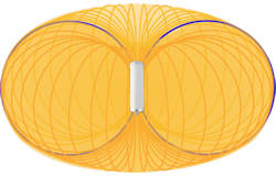 Radiation pattern of an omnidirectional antenna