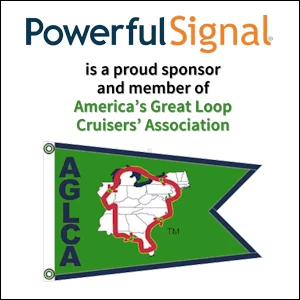 Powerful Signal is a pround sponsor and member of America’s Great Loop Cruisers’ Association