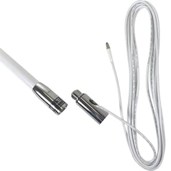 LTE 38-Inch Marine Quick-Release Antenna RFI Whip 6.5 dBi 698–2700 MHz with Ferrule & Cable TS210702 quick-release connector