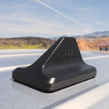 SureCall Fusion2Go Max rooftop-mounted outside antenna