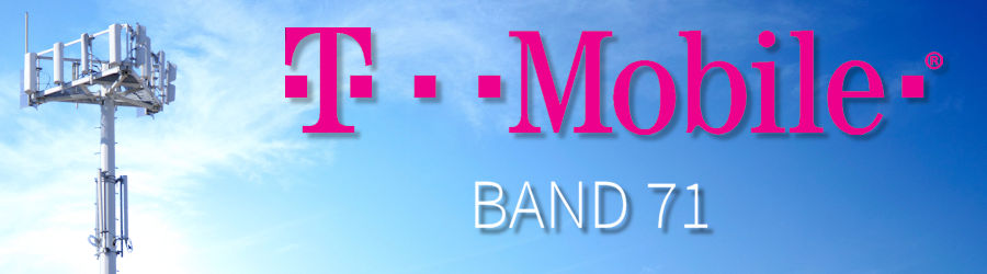 T-Mobile band 71 600 MHz cellular frequency cell signal boosters