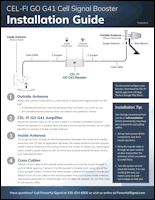 Download Powerful Signal's CEL-FI GO G41 installation guide (PDF)