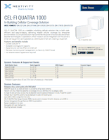 Download the CEL-FI QUATRA 1000 data sheet (PDF)