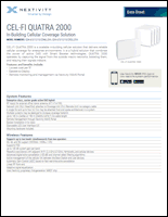 Download the CEL-FI QUATRA 2000 data sheet (PDF)