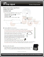 Download the Marine Coastal Cellular Signal Booster installation guide (PDF)