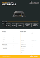 Download the Peplink MAX BR1 Mini HW3 data sheet (PDF)