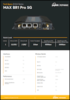 Download the Peplink MAX BR1 Pro 5G tech specs (PDF)
