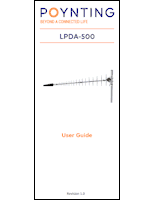 Download the Poynting LPDA-500 A-LPDA-0500-V1-01 user guide (PDF)