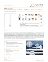 Download the Poynting OMNI-402 MIMO marine antenna spec sheet (PDF)