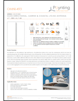 Download the Poynting OMNI-493 marine antenna spec sheet (PDF)