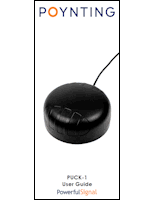 Download the Poynting PUCK-1 vehicle/IoT antenna user guide (PDF)