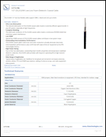 Download the RFS Technologies half-inch CELLFLEX LCF12-50J coax cable spec sheet (PDF)