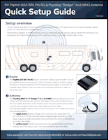 Download the Peplink MAX BR1 Pro 5G quick setup guide (PDF)