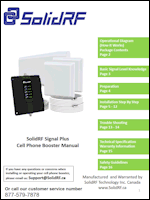 Download the SolidRF Signal Plus user manual (PDF)