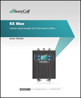 Download the SureCall 5X Max user guide (PDF)
