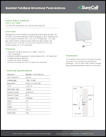 Download the SureCall SC-248W data sheet (PDF)