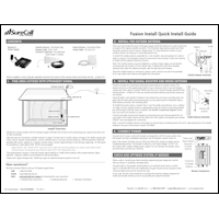 Download the SureCall Fusion Install quick install guide (PDF)