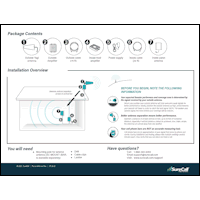 Download the SureCall Fusion4Home Max package contents & installation overview (PDF)