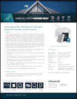 Download the SureCall Fusion4Home Max data sheet (PDF)