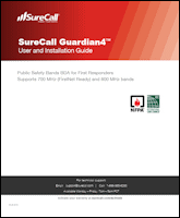 Download the SureCall Guardian4 user manual (PDF)