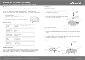 Download the SureCall SC-528W data sheet (PDF)