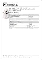 Download the Top Signal 5W Terminator Fleet TS452005 spec sheet (PDF)