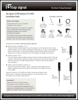 Download the Top Signal 5G OTR antenna TS210402 installation guide (PDF)