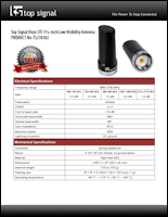 Download the Top Signal TS210382 NMO antenna spec sheet (PDF)