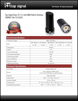 Download the Top Signal TS210382 NMO antenna spec sheet (PDF)