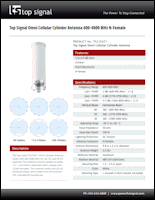 Download the Top Signal TS210471 spec sheet (PDF)