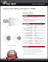 Download the Top Signal TS220971 spec sheet (PDF)