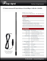 Download the RFI TS210701 vehicle antenna spec sheet (PDF)