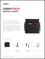 Download the Uniden UM50 FN install guide (PDF)