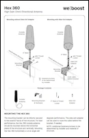 Download the weBoost Hex 360 installation guide (PDF)