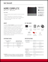 Download the weBoost Home Complete 470145 spec sheet (PDF)