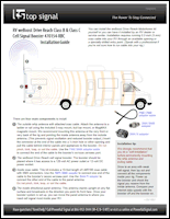 RV weBoost Drive Reach Class B & Class C with High-Gain Whip Antenna 470154-RBC installation guide (PDF)