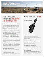 Download the weBoost Work Truck 4710061 one pager (PDF)
