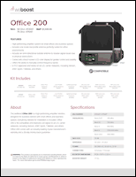 Download the weBoost Office 200 spec sheet (PDF)