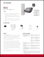 Download the weBoost RV35 476066 spec sheet (PDF)