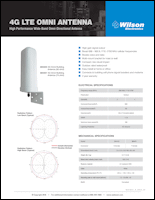 Download the Wilson Electronics 304421 omni antenna spec sheet (PDF)