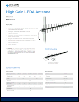 Download the Wilson 311228 spec sheet (PDF)