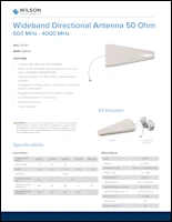 Download the Wilson 311245 spec sheet (PDF)